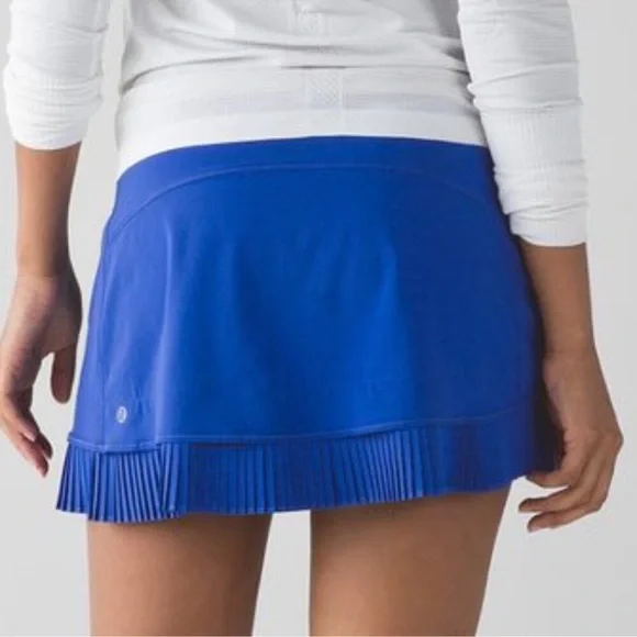 lululemon City Sky Run By Skirt in Harbor Blue 8 - Picture 6 of 6